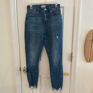 LOFT Curvy High-Waisted Skinny Jeans - never worn